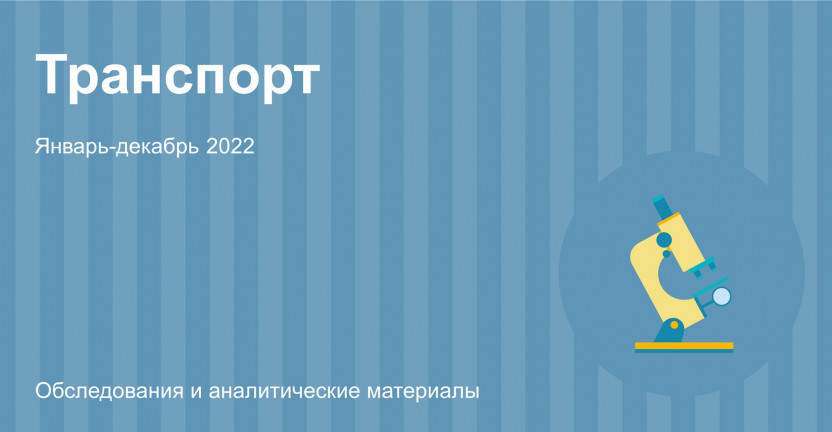 Сведения о деятельности автомобильного транспорта в Алтайском крае. Январь-декабрь 2022 года